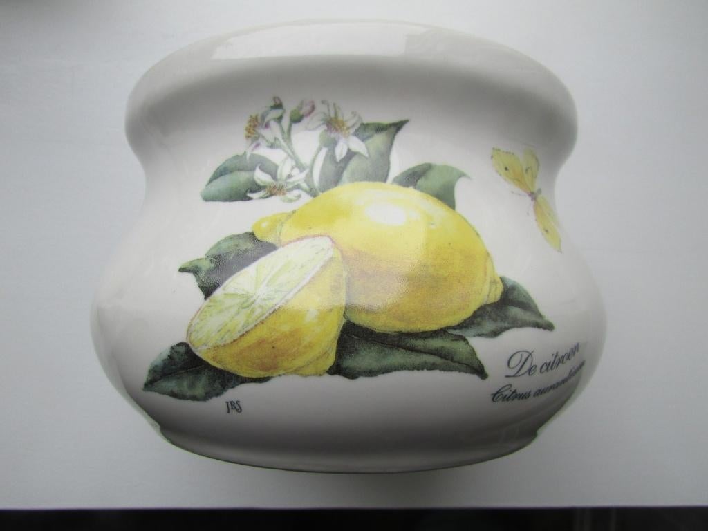 Janneke Brinkman Salentijn Theelicht Botania Citroen, Ophalen, Overige typen, Zo goed als nieuw, Overige stijlen