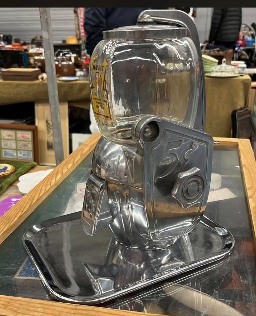 OUDE PINDA AUTOMAAT ATLAS BANTAM 1943, Verzamelen, Automaten | Overige, Ophalen, Gebruikt