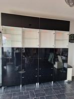 Grote IKEA Besta wandmeubel combinatie 240x240, Ophalen, Overige materialen, Met deur(en), 200 cm of meer
