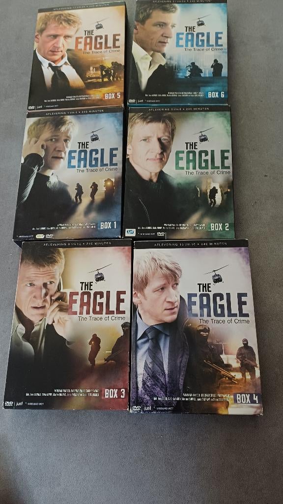 The Eagle - Complete Serie Box 1-6, Cd's en Dvd's, Dvd's | Tv en Series, Gebruikt, Boxset, Ophalen of Verzenden, Actie en Avontuur