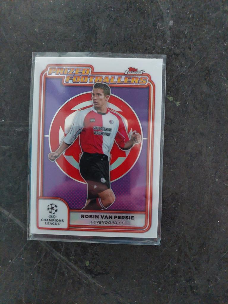 Robin van Persie Feyenoord Topps Champions League, Ophalen of Verzenden, Zo goed als nieuw, Plaatje