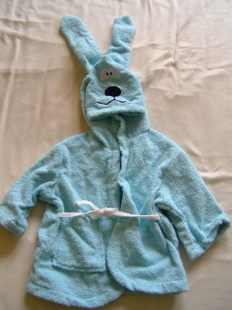 NIEUWE! blauwe badjas maat 74, Ophalen, Nieuw, Jongetje of Meisje, Nacht- of Onderkleding