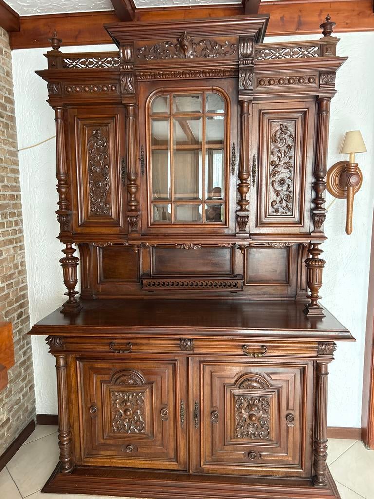 Franse Henri stijl buffetkast, Huis en Inrichting, Kasten | Buffetkasten, Ophalen, Gebruikt, 100 tot 150 cm, 200 cm of meer