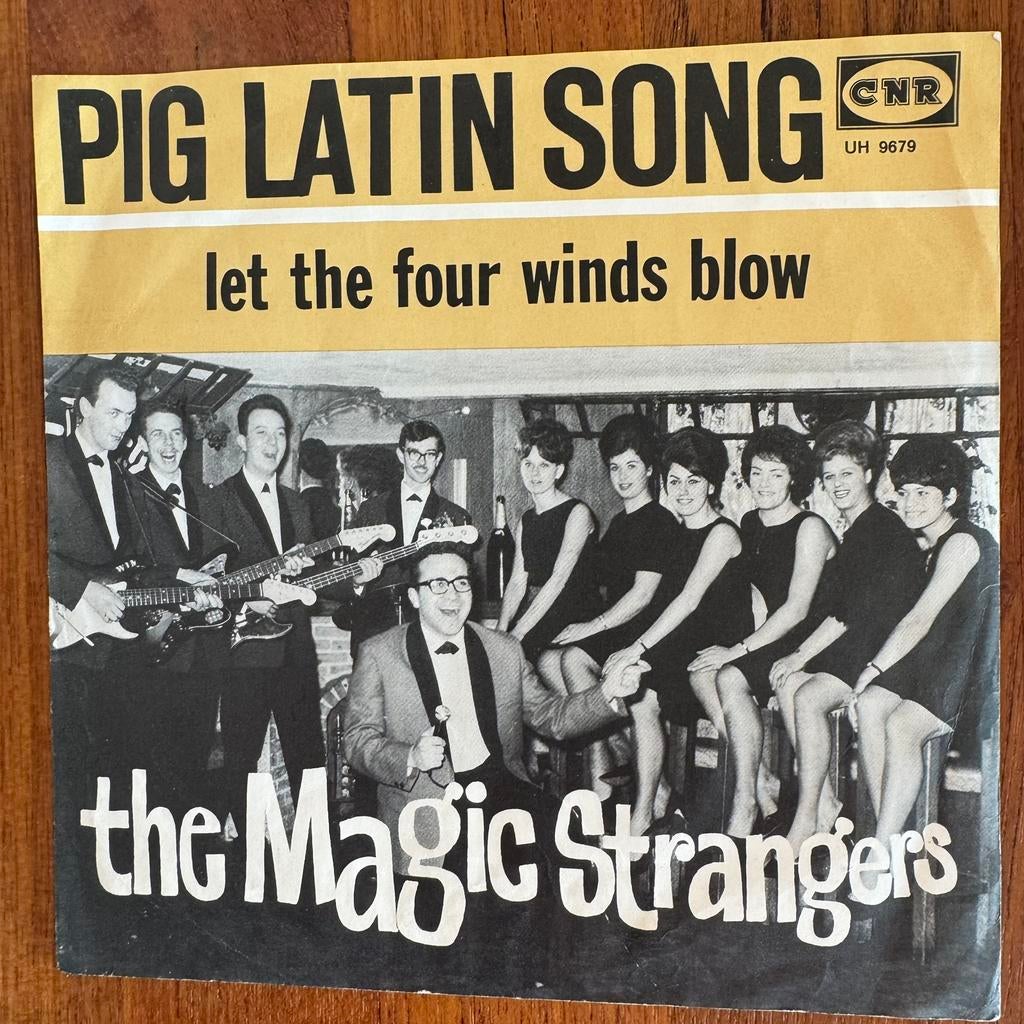 Magic Strangers - Pig Latin song   Nederbeat, Gebruikt, Verzenden, 7 inch, Single