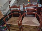 Set van 2 Antieke Hindelopen Handgeschilderde Stoelen, Ophalen