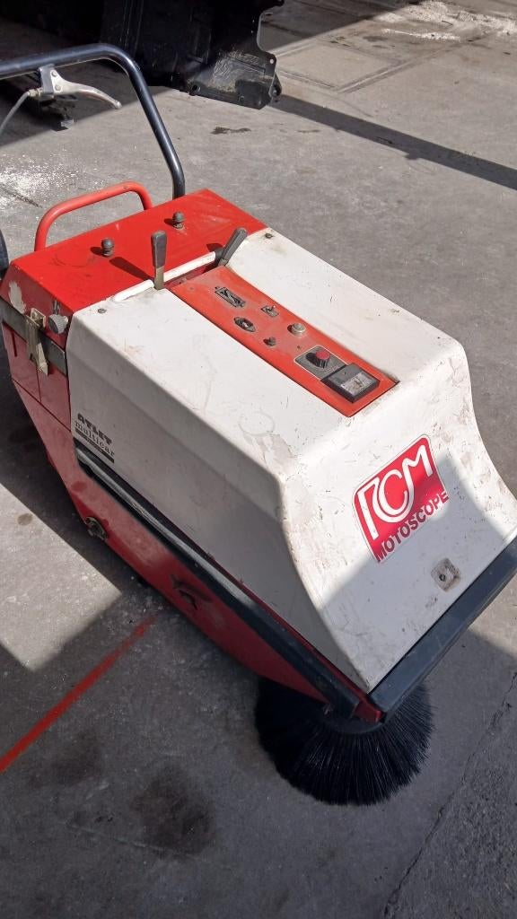 Motoscope RCM veegmachine R.581.ET, Tuin en Terras, Veegmachines, Ophalen, Gebruikt, RCM Motoscope