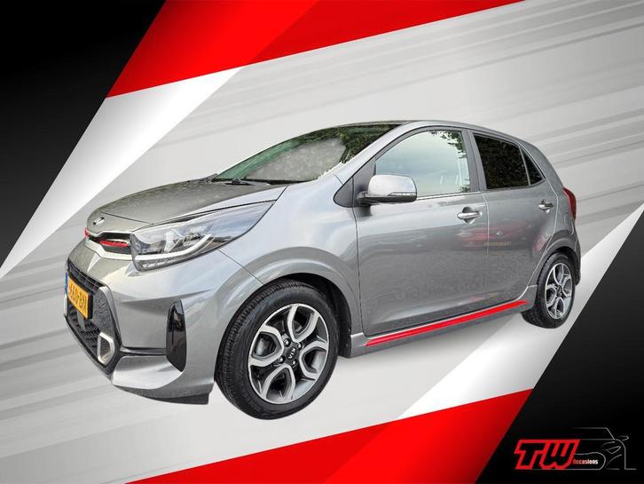 Kia Picanto 1.0 DPi GT-Line AUT|CARPLAY|CRUISE|AIRCO|PDC|NAP, Auto's, Kia, Bedrijf, Te koop, Picanto, ABS, Achteruitrijcamera