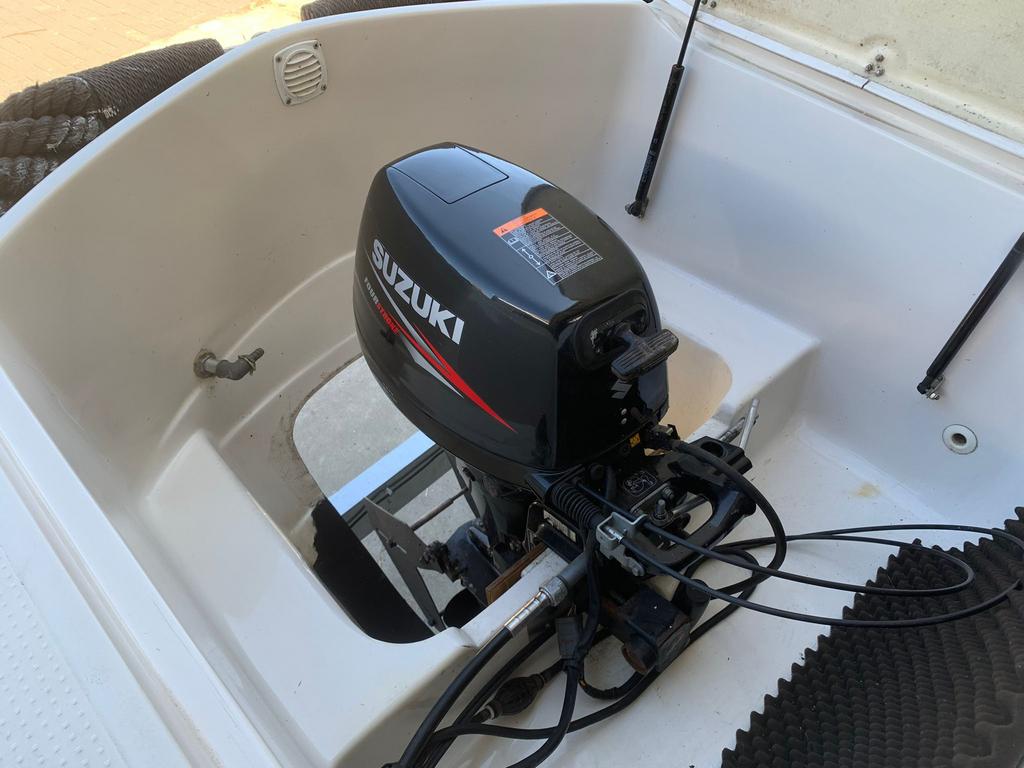 Corsiva 570 classic suzuki 15pk nette occasion!, 10 tot 30 pk, Ophalen of Verzenden, Zo goed als nieuw, 3 tot 6 meter