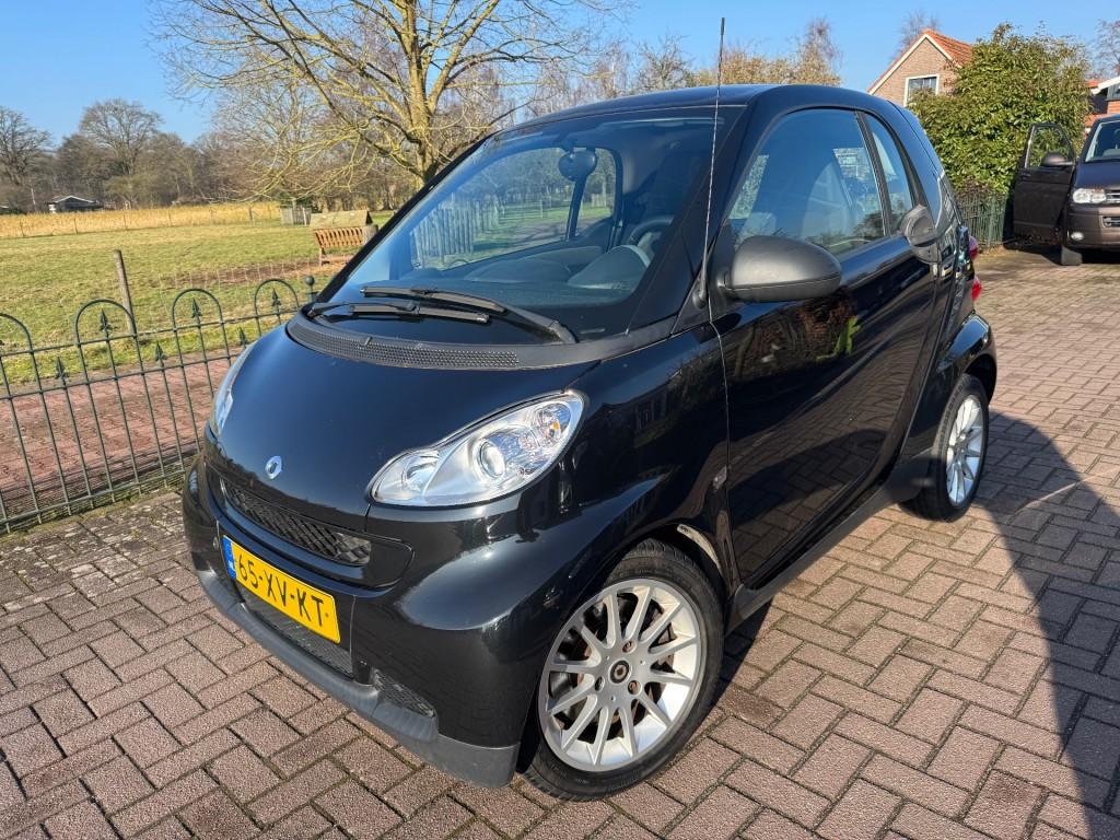 Smart FORTWO 1.0 Passion MHD*Automaat, Auto's, Achterwielaandrijving, Gebruikt, Zwart, Origineel Nederlands