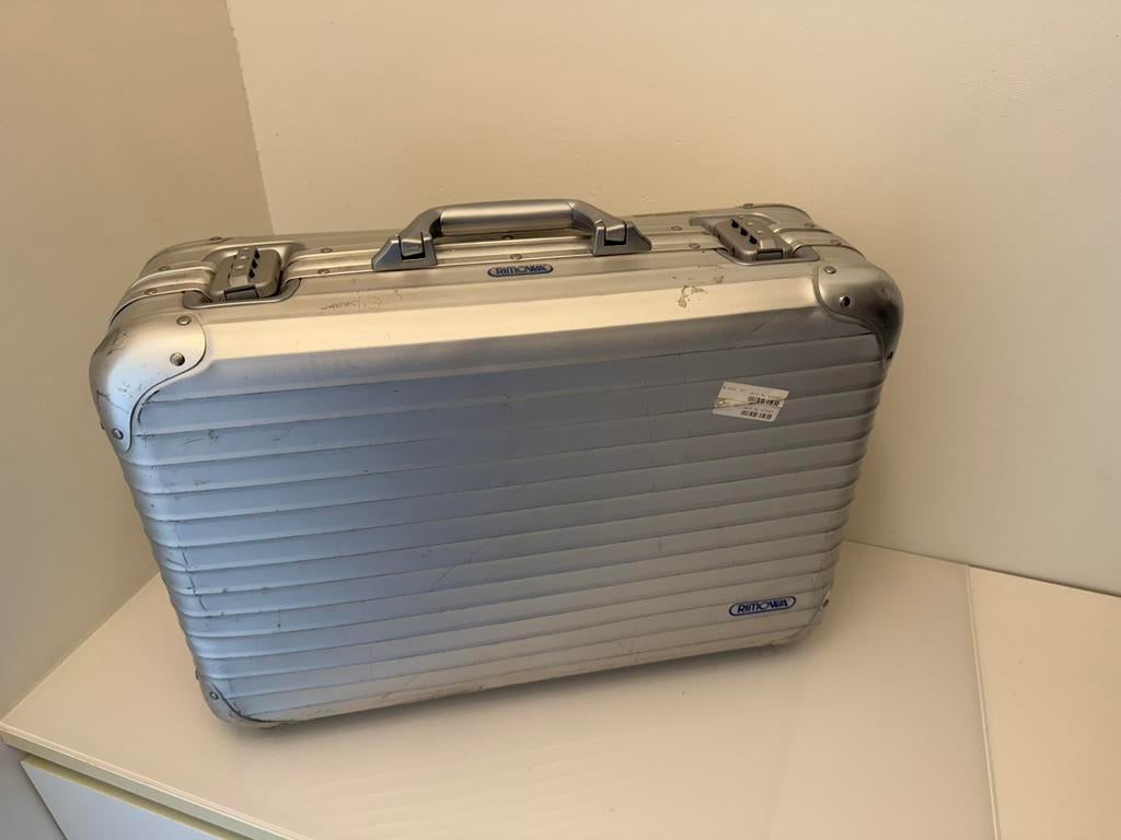 Rimowa aluminium koffer handbagage, Verzenden, Zo goed als nieuw