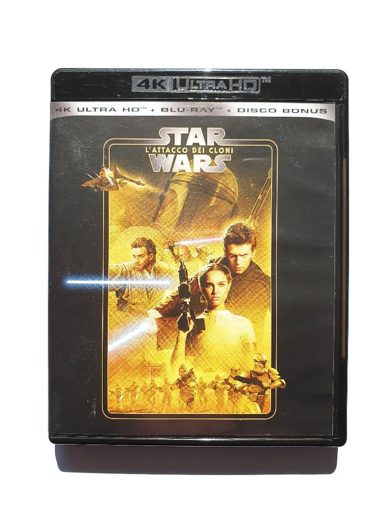 Star Wars Attack Of The Clones - 4K Ultra HD (3 disc), Cd's en Dvd's, Blu-ray, Ophalen of Verzenden, Zo goed als nieuw, Science Fiction en Fantasy