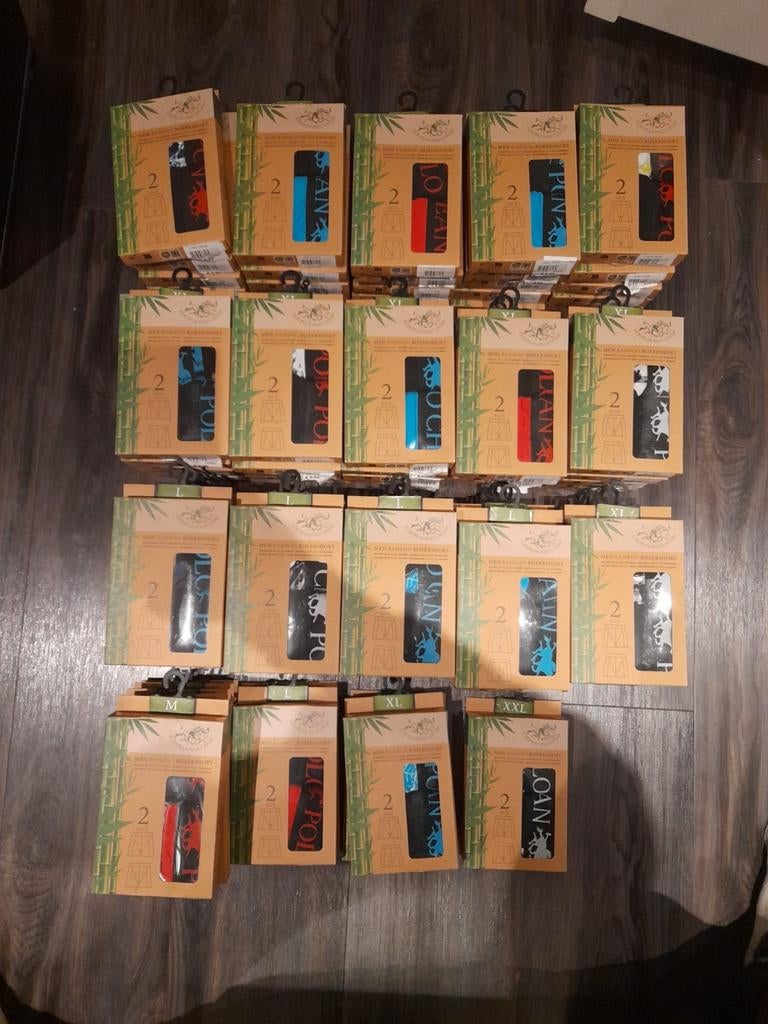 Bamboe Boxershorts - Diverse Maten en Kleuren, Ophalen of Verzenden, Overige kleuren, European Polo Champ, Boxer