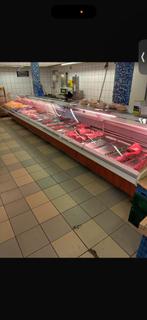 7 meter koeltoonbank ideaal voor slagers met vriesfunctie, Ophalen, Gebruikt, Bakkerij en Slagerij
