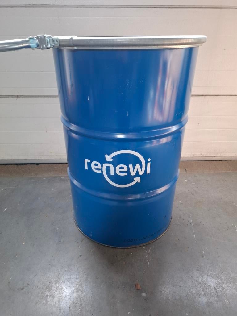 Blauwe oliedrum, vuurton, brandton, stookton,, Tuin en Terras, Ophalen, Gebruikt, Vuurton