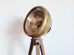 Antieke vrachtwagen koplamp op driepoot - ca. 1900, Antiek en Kunst, Ophalen of Verzenden