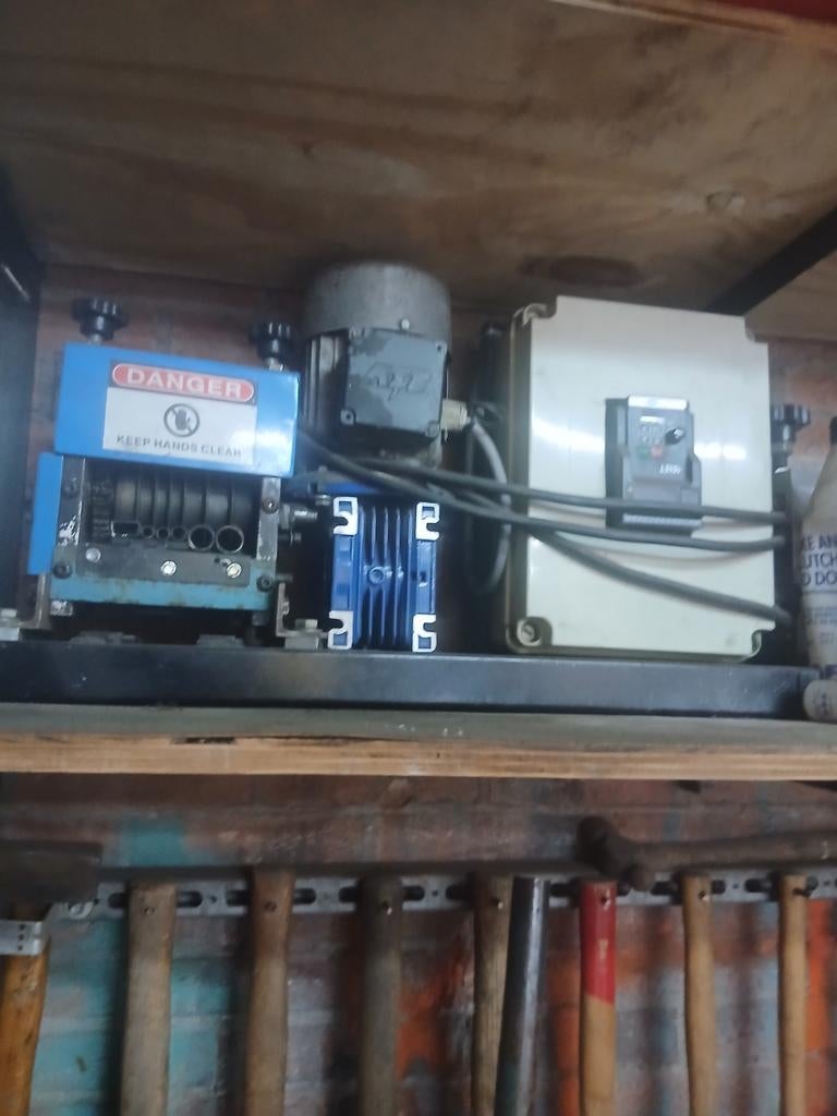 Kabel snij machine, Ophalen