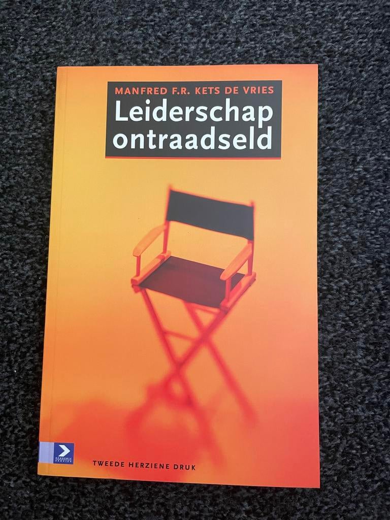 Leiderschap ontraadseld - Manfred F.R. Kets de Vries, Ophalen of Verzenden, Zo goed als nieuw