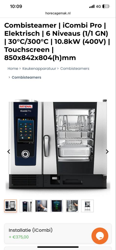 Gezocht Rational iCombi Pro!, Ophalen of Verzenden, Gebruikt