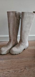 Suède laarzen Tamaris, Tamaris, Hoge laarzen, Beige, Ophalen of Verzenden