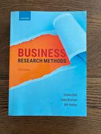 Studieboek Business Research Methods - 5e editie, Ophalen of Verzenden, Gamma, Gelezen, WO