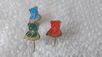 3 verschillende kleuren speldjes barend de beer, Verzamelen, Speldjes, Pins en Buttons, Ophalen of Verzenden, Zo goed als nieuw