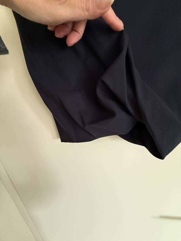 Pauw rok ballon model crêpe stof maat 2, Kleding | Dames, Rokken, Blauw, Ophalen of Verzenden, Zo goed als nieuw, Knielengte