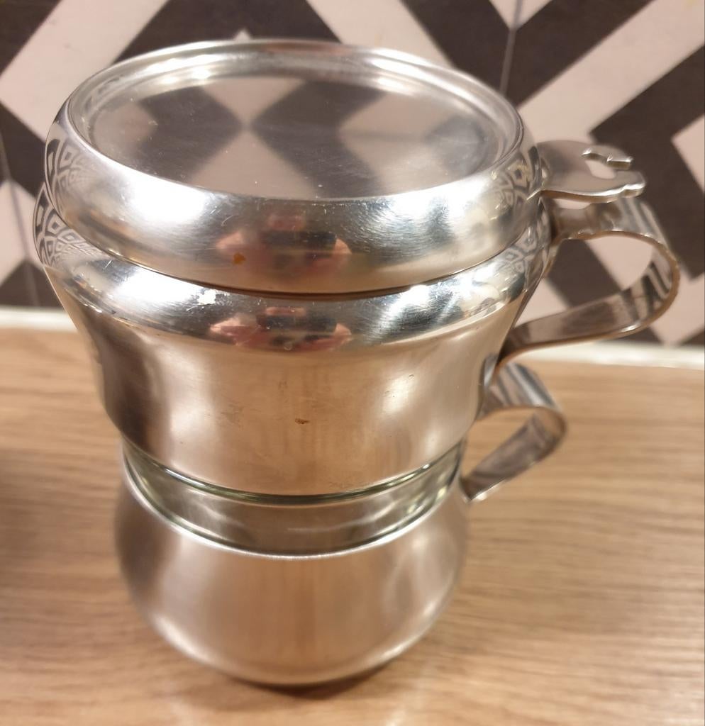 Vintage koffiefilterzetter/koffiefilter menagia-baes., Ophalen of Verzenden