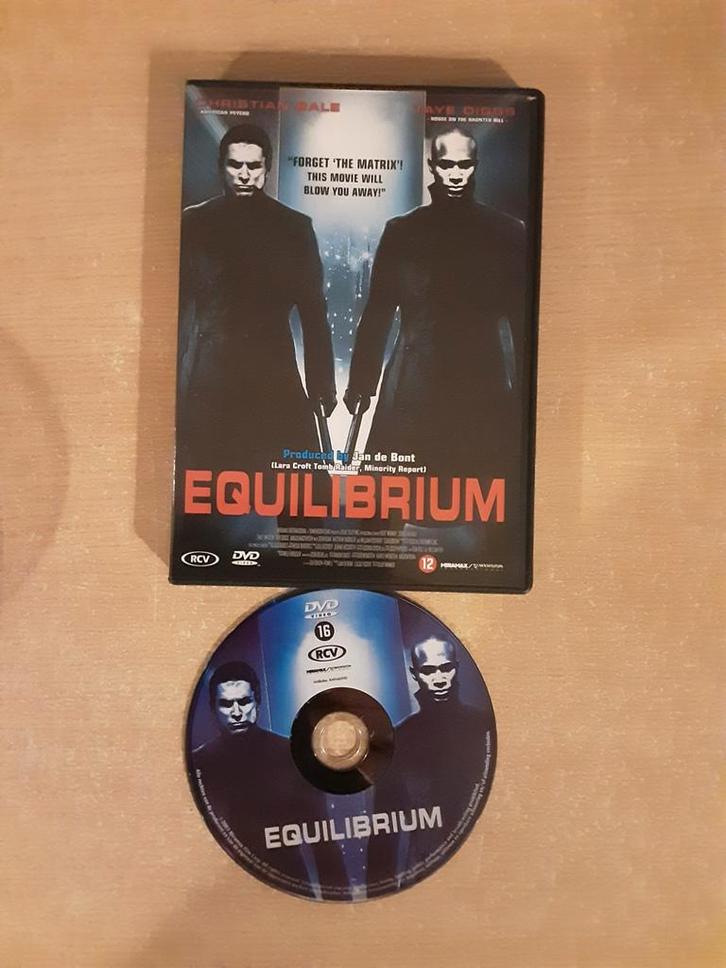 Film Equilibrium (Christian Bale) veel films van 1euro, Cd's en Dvd's, Dvd's | Actie, Actie, Vanaf 12 jaar, Ophalen of Verzenden