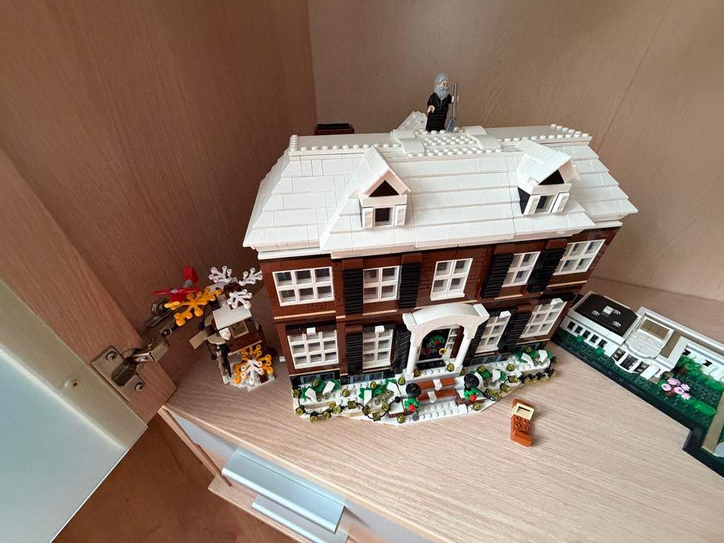 Lego Home Alone huis, Overige thema's, Lego, Ophalen of Verzenden, Zo goed als nieuw