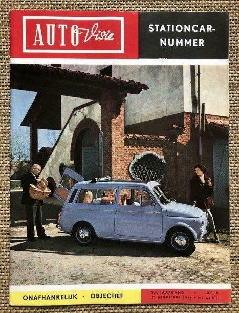 AutoVisie 1962: Saab 96 Sport, test Landrover 109 inch LWB, Ophalen of Verzenden, Gelezen, Algemeen