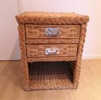 Vintage rotan ladekast, Huis en Inrichting, Kasten | Ladekasten, Zo goed als nieuw, Minder dan 100 cm, Overige houtsoorten, 50 tot 100 cm