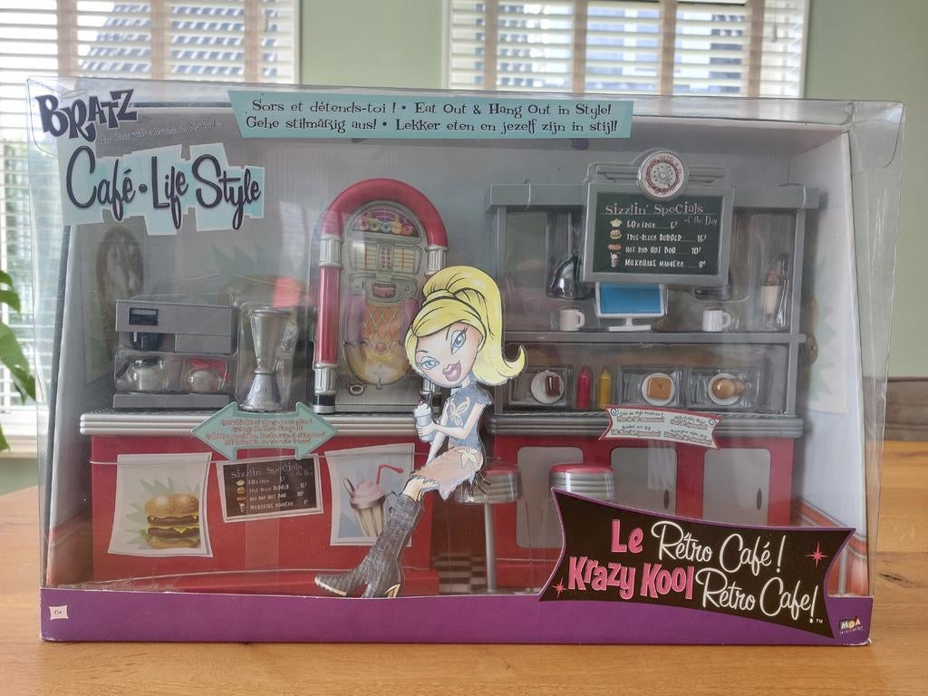 Bratz Cafe life style, Krazy Kool Retro Cafe, Ophalen, Zo goed als nieuw