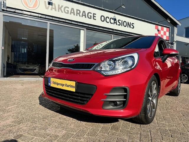 Kia Rio 1.4 CVVT DynamicLine (bj 2015, automaat), Auto's, Kia, 450 kg, Gebruikt, 4 cilinders, 1396 cc