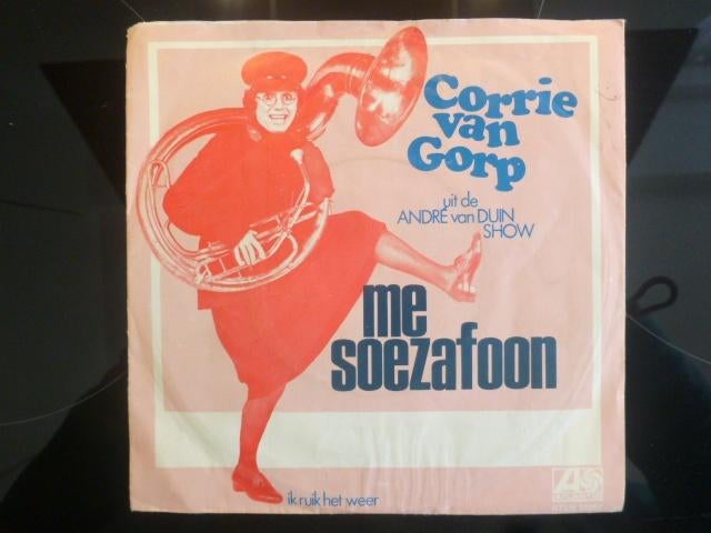 Corrie van Gorp. Me soezafoon./ Ik ruik het weer., Gebruikt, 7 inch, Single, Ophalen of Verzenden