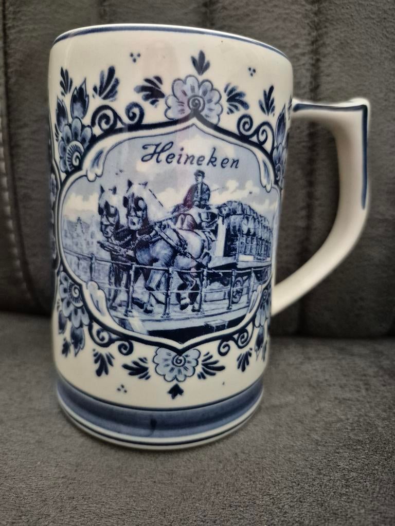 Heineken Delfts Blauw Bierpul, Verzamelen, Biermerken, Ophalen of Verzenden