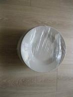 6 grote witte borden restaurant kwaliteit zgan, Ophalen of Verzenden, Zo goed als nieuw, Bord(en), Effen