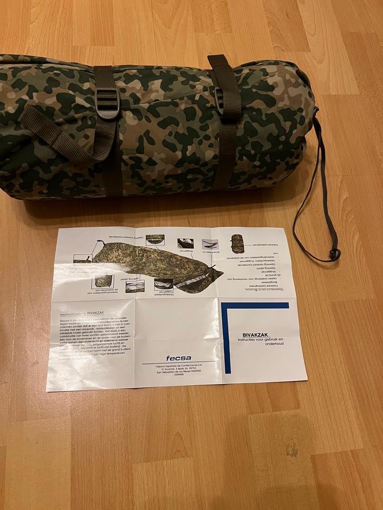 Nieuw bivakzak L (Bivi Bag) in NFP Camouflage., Ophalen of Verzenden, Nieuw