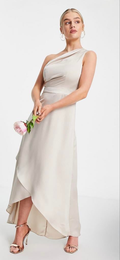 TFNC Petite Bruidsmeisjes Maxi-jurk - Minkroze, Kleding | Dames, Jurken, Maat 38/40 (M), Nieuw, Ophalen of Verzenden, Roze