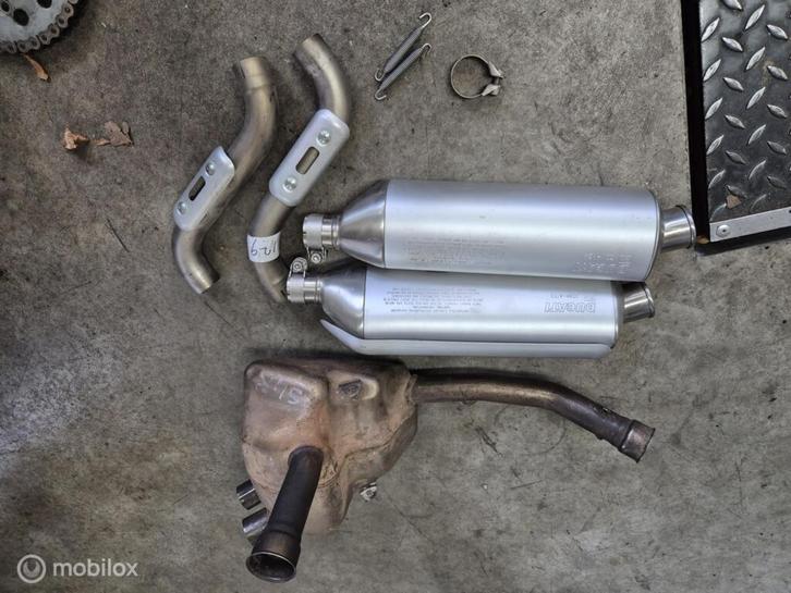 Uitlaatdemper demper uitlaat uitlaatsysteem Monster S2r S4r, Motoren, Onderdelen | Ducati, Gebruikt, Ophalen of Verzenden