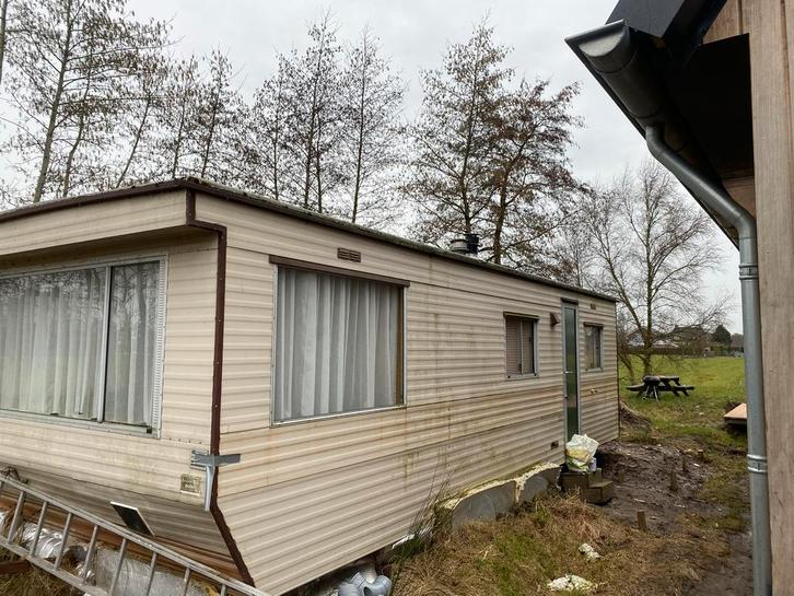stacaravan te koop, Caravans en Kamperen, Stacaravans, tot en met 4, Ophalen