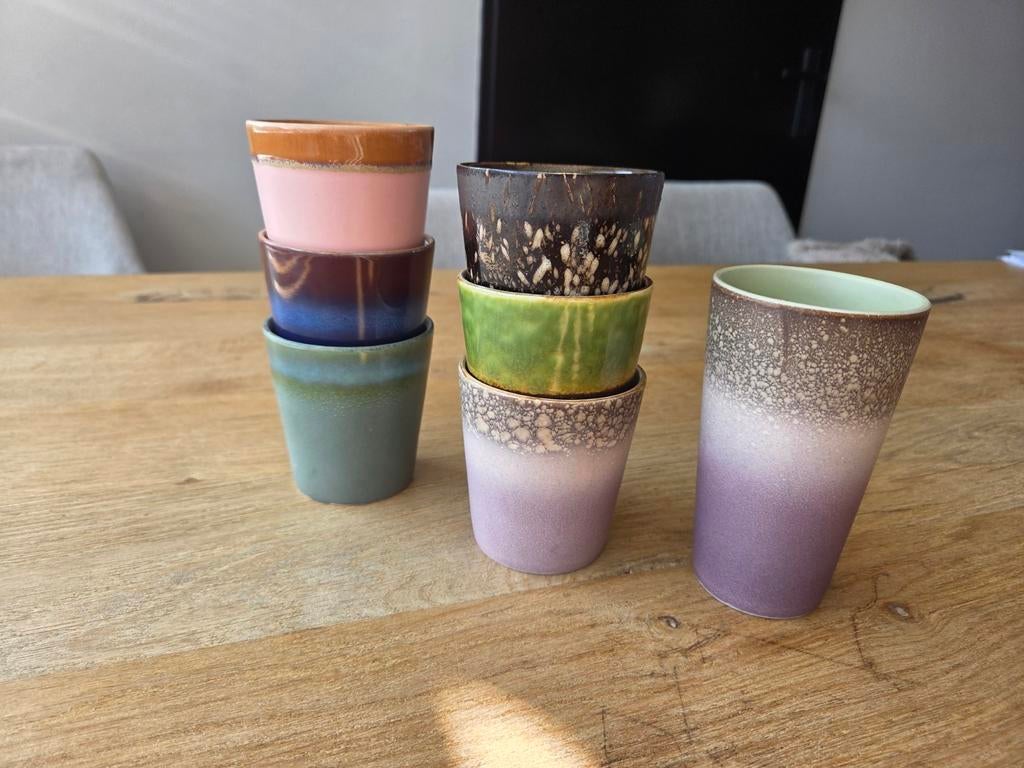 Hk living mokjes en theemok, Huis en Inrichting, Keuken | Servies, Ophalen, Keramiek, Zo goed als nieuw, Overige stijlen