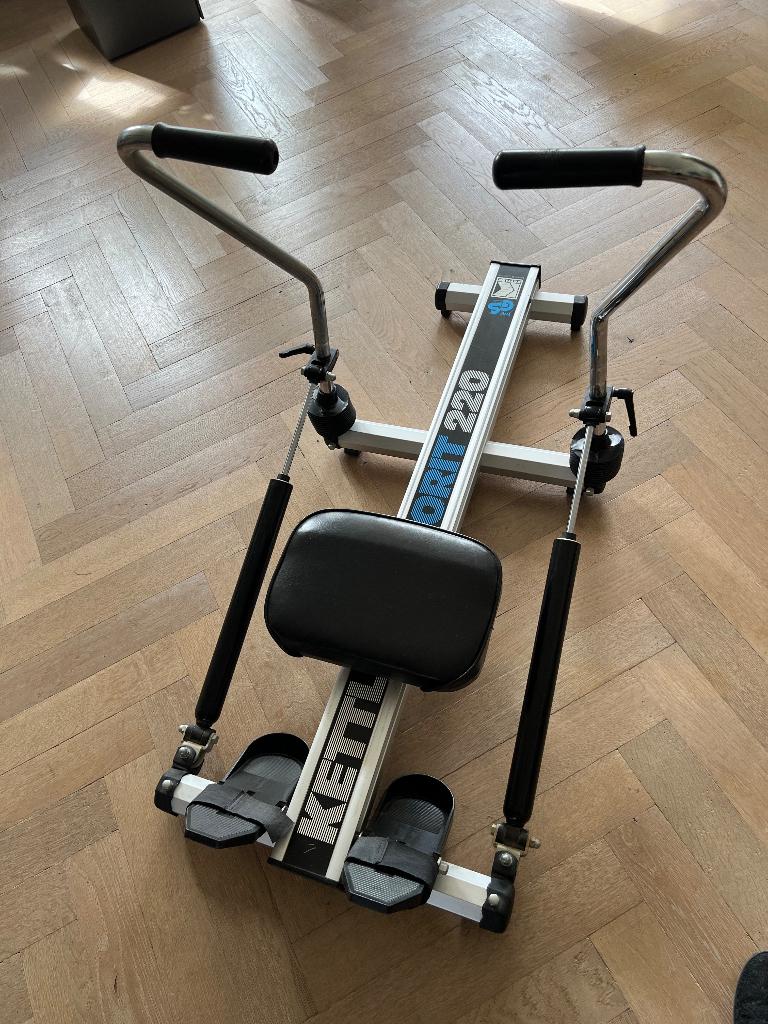 Roeitrainer apparaat van Kettler, Ophalen, Benen, Gebruikt, Aluminium