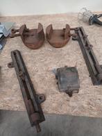 Oude spanklemmen - Old school plus schakelkast hoogspanning, Antiek en Kunst, Ophalen