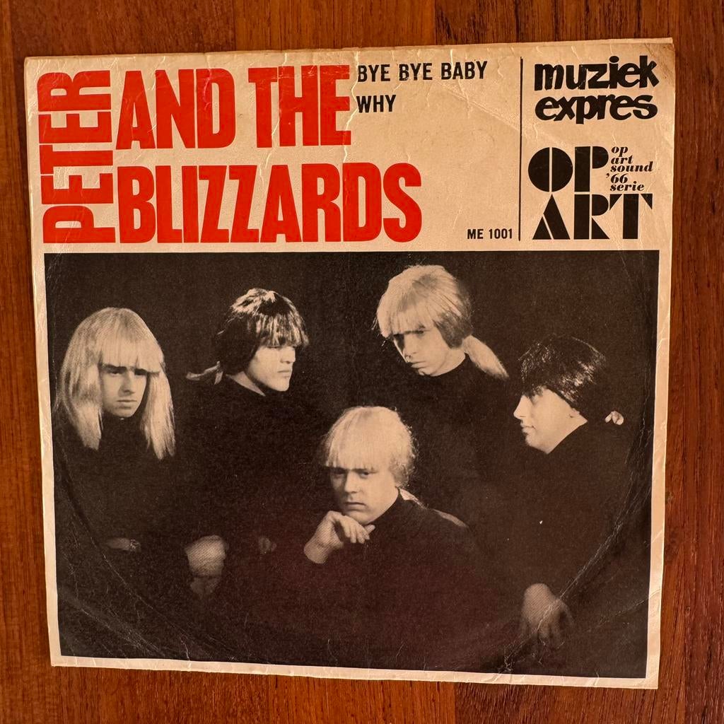 Peter and the Blizzards - Bye bye baby   Nederbeat, Gebruikt, Verzenden, 7 inch, Single