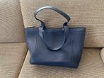 Bally leren handtas zgan, Ophalen of Verzenden, Zo goed als nieuw, Blauw, Handtas