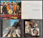 BEATLES - Pepper, White album, Abbey road, Let it be (4 CDs), Ophalen of Verzenden, Zo goed als nieuw, Poprock