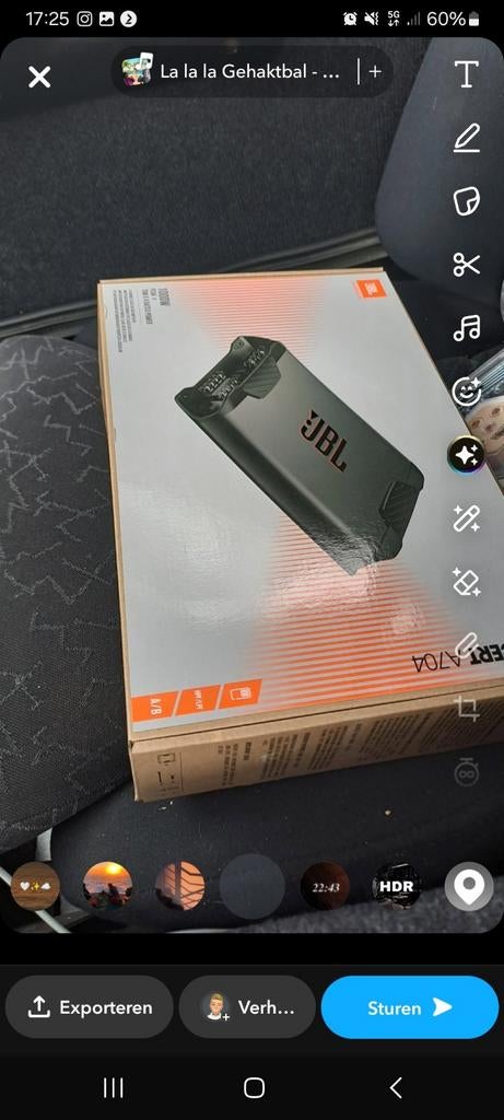 Jbl versterker nieuw 4 kanaals, Ophalen of Verzenden, Nieuw