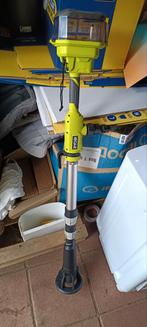 Ryobi waterpomp 18V Li-Ion, Ophalen
