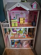 Gratis Mega Groot Poppenhuis met Accessoires, Ophalen, Gebruikt, Poppenhuis