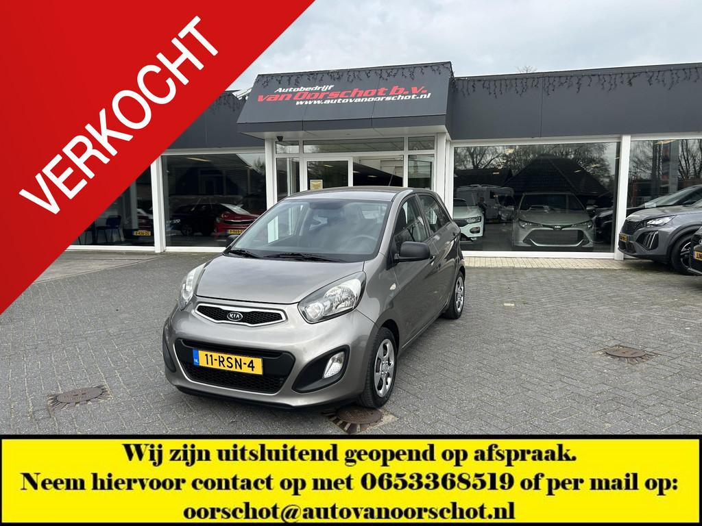 Kia Picanto 1.0 CVVT Airco, Auto's, Kia, Bedrijf, Picanto, ABS, Airbags, Airconditioning, Alarm, Centrale vergrendeling, Metallic lak